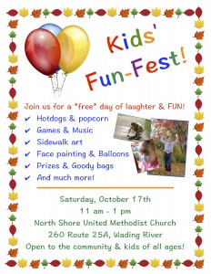Kids Fun Fest flyer